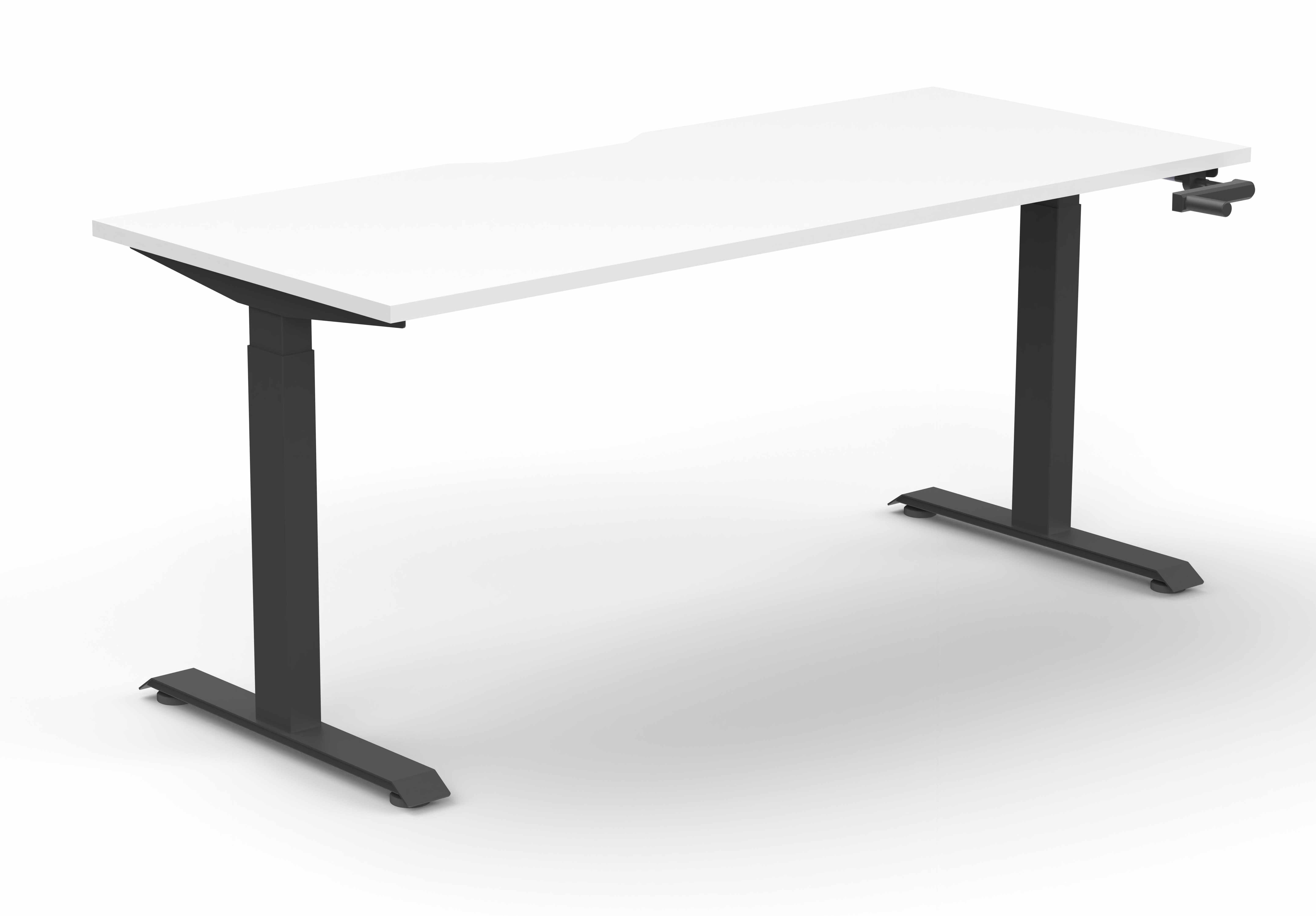 Boost Manual Sit-Stand Single Sided Workstation